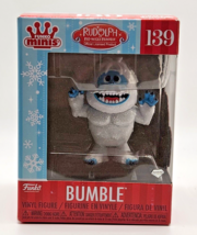 Funko Minis BUMBLE Diamond Glitter Rudolph The Red-Nosed Reindeer #139 Figure - £11.19 GBP