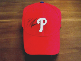 Jim Thome Philadelphia Phillies Hof Signed Auto Genuine New Era Cap Hat Mlb - £157.69 GBP