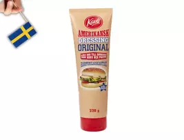 1 Tube of Kavli Amerikansk Hamburgerdressing 230g (8.11 Oz), american ha... - $11.50