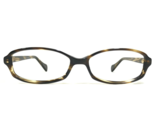 Oliver Peoples Eyeglasses Frames Tatana COCO Brown Clear Horn Oval 52-16... - $112.31