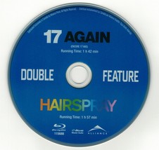 17 Again / Hairspray (Blu-ray disc) Zac Efron - £5.43 GBP