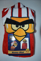 Angry Birds Luke Sywalker Hooded Wrap  Kids Beach Towel Bath NWT - £8.30 GBP