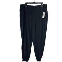 Sanctuary Core Jogger Pants Women’s XL Black Recycled Polyester NWT $89 - $36.28