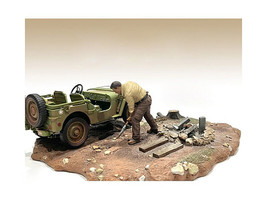 4X4 Mechanic Figure 4 for 1/18 Scale Models American Diorama - £16.15 GBP