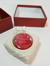 Lenox Yuletide Glowlites Tea Light Candle Holder Fine Bone China Present... - £6.25 GBP