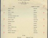 Palm Bar and Adolphus Bakery Menu Dallas Texas - £21.81 GBP