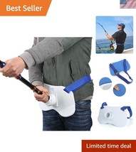 360° Adjustable Padded Fishing Fighting Belt &amp; Rod Holder for Optimal Co... - $831.34 MXN