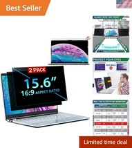 Removable Anti-Glare Privacy Filter for 15.6&quot; Laptops - Blue Light Prote... - $64.49