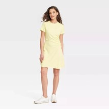 Universal Thread™ Women&#39;s Short Sleeve Ruched Knit Mini T-Shirt Dress - $329.87 MXN