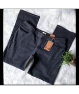 Coldwater Creek Jeans Natural Fit Denim Mini Bootcut Black Pants 20 Plus... - €27,49 EUR