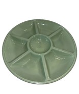 Party Special Ocassion Dip Veggie Snack 14”  Green Tray Platter NEW24HR ... - $14.73