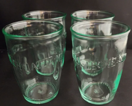 Amici Home Set 4 Italian Recycled Green Milk Latte Mjolk Glasses Tumblers 12 oz - £41.11 GBP