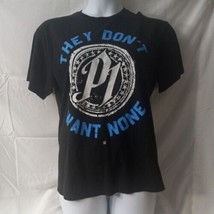 WWE Shirt Adult Large Black AJ Styles They Dont Want None Wrestling Men TNA ROH - £14.23 GBP