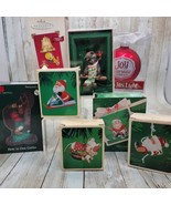 Vintage Hallmark Keepsake Christmas Ornaments Lot Of 8 - $38.55 CAD