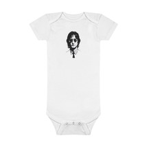 John Lennon Portrait Baby Short Sleeve Onesie® - 100% Cotton Rib - Lap S... - $22.66