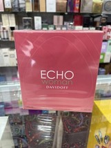ECHO Woman By Davidoff Eau De Parfum Spray 3.4 oz 100 ml Rare - NEW &amp; SEALED - £100.13 GBP