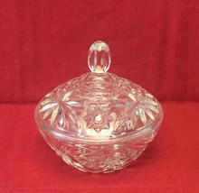 Vintage Anchor Hocking Early American Prescut candy dish with lid EAPC - £6.32 GBP