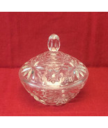 Vintage Anchor Hocking Early American Prescut candy dish with lid EAPC - £6.26 GBP