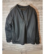 FirstGear Men XL Mesh Padded Motorcycle Jacket Black Hypertex Zipper Stuck - $49.99