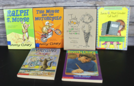 Beverly Cleary Books Lot of 6 PB Chapter Ralph The Mouse,Socks,First Grader,More - £14.75 GBP