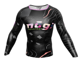 Acid Gambit Grappling Jiu-jitsu Rashguard Nogi Industries Short Sleeve BJJ - £31.42 GBP