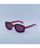 GUCCI GG1719S 004 Transparent Red/Violet 51-23-145 Sunglasses New Authentic - $241.07