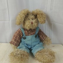 Russ Berrie &amp; Co Plush Stuffed Bunny Rabbit &quot;Carter&quot; - Farmer - £11.67 GBP