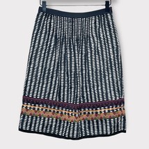 ANTHROPOLOGIE Edme &amp; Esyllte Berriboned Ring Boho print cotton Skirt size 2 - $24.19