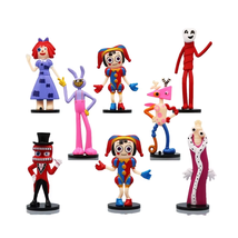 The Amaziing Diigital Ciircus Anime Figure PVC Collection Model 10cm 8pcs - £16.23 GBP