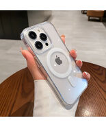 MagSafe Magnetic Clear Case For iPhone 11–17 Pro Max Shockproof Transparent - $19.74 CAD