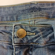 Lee Riders RN#130 Women's Distressed Denim Blue Jeans Size 14M Waist Size 32 image 5