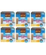 McCafe Iced French Vanilla Latte One Step Coffee 60 K-Cups Best By 6/2O25 - $42.08 CAD