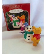 Hallmark Disney Winnie the Pooh and Piglet, BUILDING A SNOWMAN, NIB, B1 - $183.45 MXN