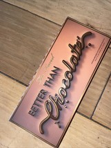 Too Faced Better Than Chocolate Cocoa Infused 18 Pan Eye Shadow Palette ... - £29.35 GBP