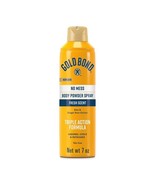 3 PACK Gold Bond No Mess Talc-Free Body Powder Spray, 7 oz., Fresh Scent... - $24.99