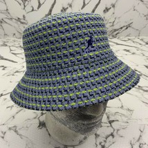 Kangol Lilac | Black | Green Maze Jacquard Bucket Hat - £95.94 GBP