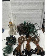 Vtg Cloth Bakelite Christmas Light Cords &amp; More - €42,98 EUR