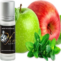 Apple Mint Premium Scented Perfume Roll On Fragrance Oil Hand Crafted Vegan - $13.00+