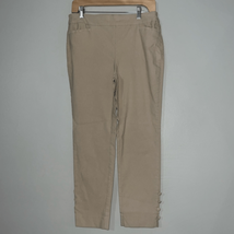 Chicos cropped pull on style pants size one/smallll - $178.94 MXN