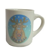 Dennys Diner Rudolph Reindeer Heat Activated Color Changing Christmas Co... - €12,98 EUR