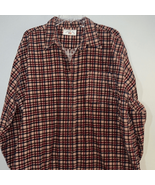 vintage county seat men&#39;s plaid cotton shirt size XL - $28.21 CAD