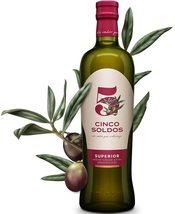 Cinco Soldos - SUPERIOR - Extra Virgin Olive Oil 0.5% acidity - 750ml / 25.36oz  - £23.32 GBP