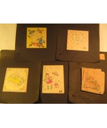 Lot of 5 Vintage GREETING CARDS 1930 - 1940s Invitations [Y79C2c] - £4.38 GBP