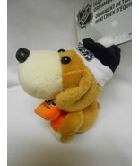 New NHL Plush Philadelphia Flyers hanging Team Dog Mini Fabric Ornament  - £9.96 GBP