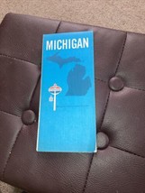 Vintage 1970 Standard Michigan State Highway Gas Station Travel Road Map~14 - £6.04 GBP