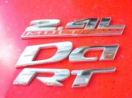 14-16 Dodge Dart 2.4L MULTIAIR CHROME EMBLEM BADGE FOR TRUNK LID OEM MOPAR - £17.68 GBP