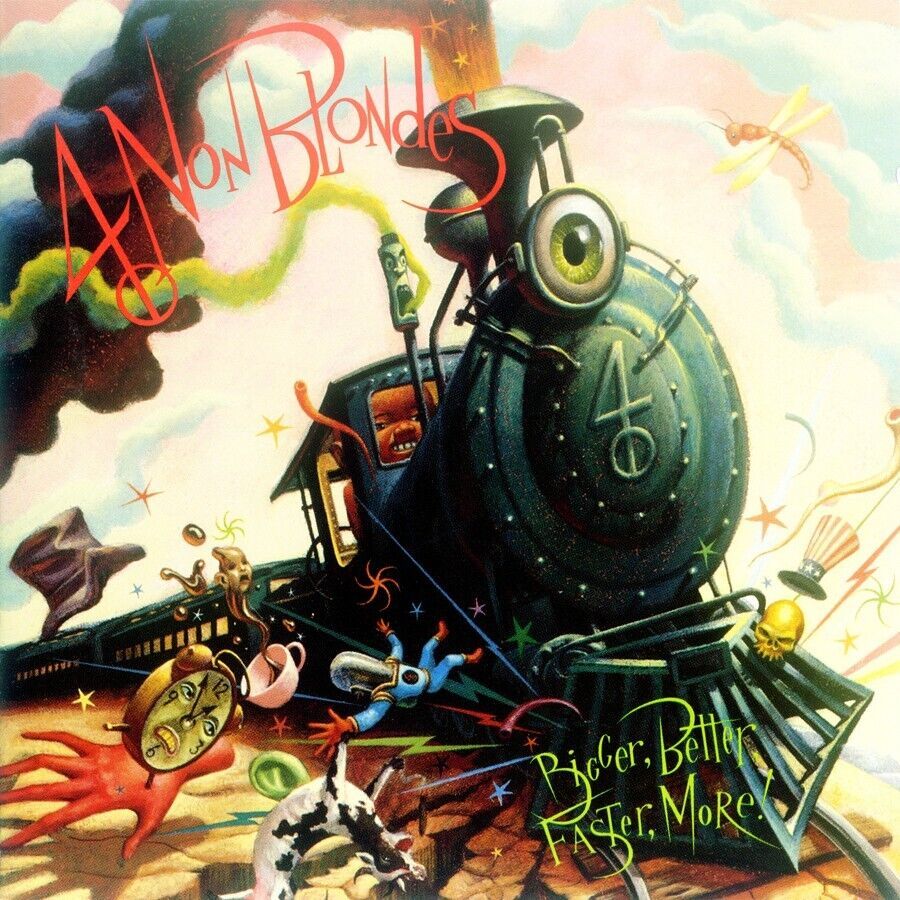 Primary image for Album Covers - 4 Non Blondes – Bigger, Better, Faster, More! Poster 24"x 24"
