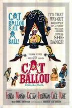Cat Ballou Original 1965 Vintage One Sheet Poster - £341.91 GBP