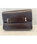 Rodo Italy Brown Leather Shoulder Bag With Gold Chain Retail $200+ - $128.63 CAD