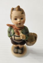 Hummel Boy With Basket Porcelain Figurine #513/0 Made In Western Germany TM2 - $19.21